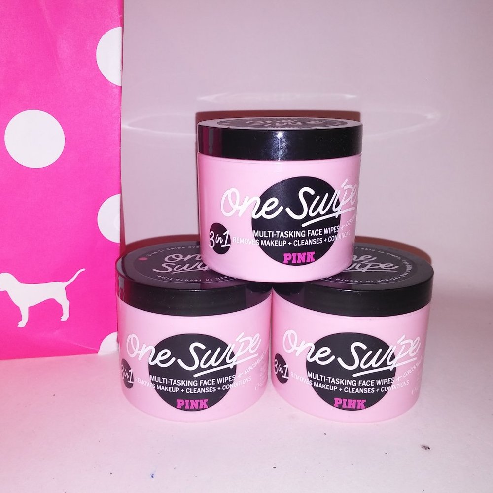 Set of 3 Victoria‎ Secret PINK Face Wipes